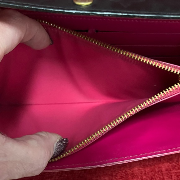 LOUIS VUITTON AUTHENTIC BLACK MATTE MULTICOLORED MONOGRAM WALLET. EUC. - Picture 7 of 9